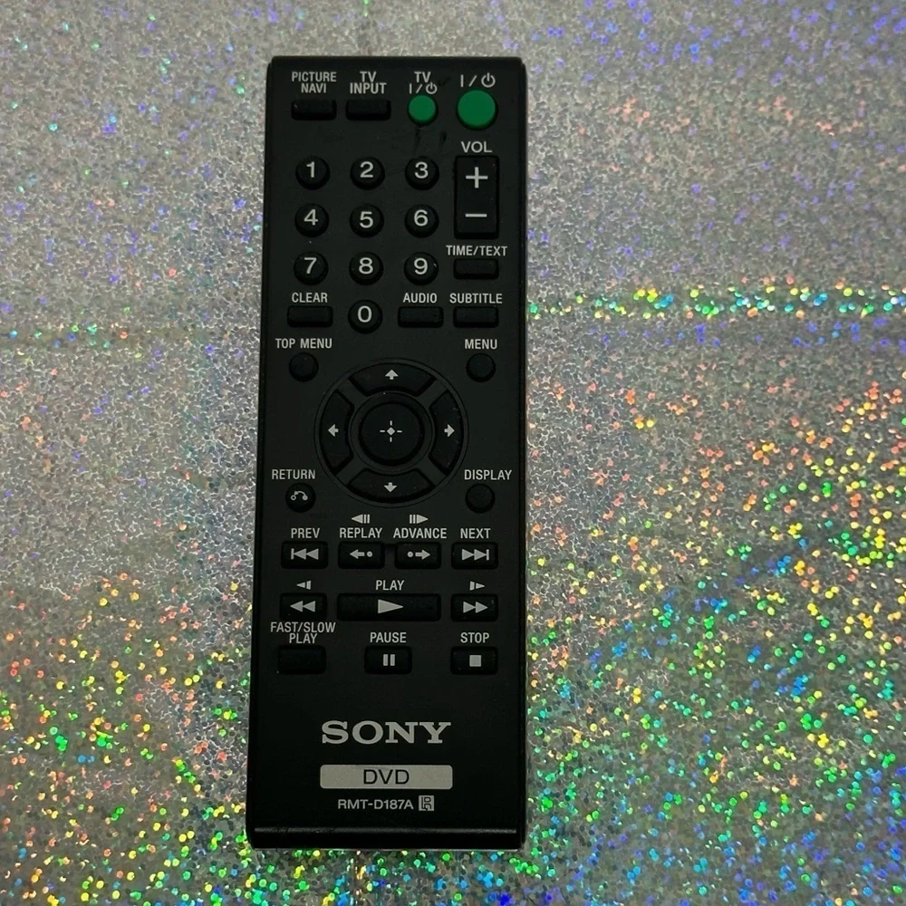 SONY DVD Remote Control RMT-D187A